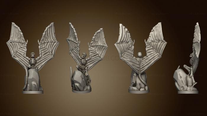 3D model Bone Gargoyle Set 1 01 (STL)