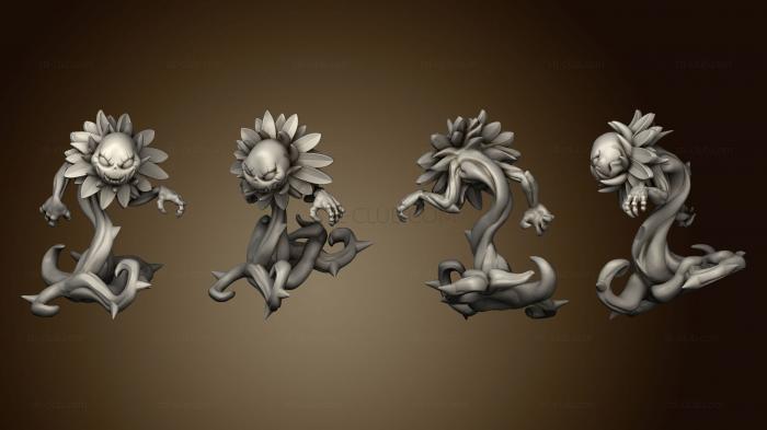 3D model Carnivorous flower (STL)