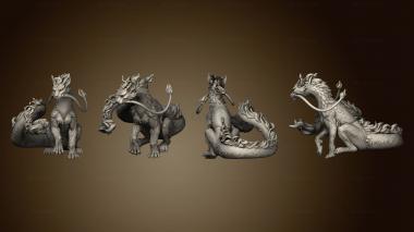 3D model Cat Dragon Gargantuan (STL)