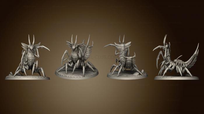 3D model Centipede Kaiju (STL)