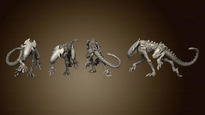 3D model CHEETAH ALIEN C (STL)