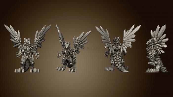 3D model Crystal Dragon (STL)