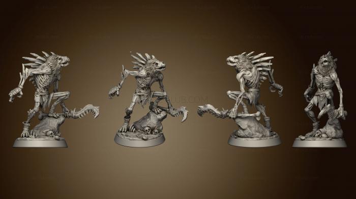 3D model Cult of Hunger Gnoll Witherling (STL)