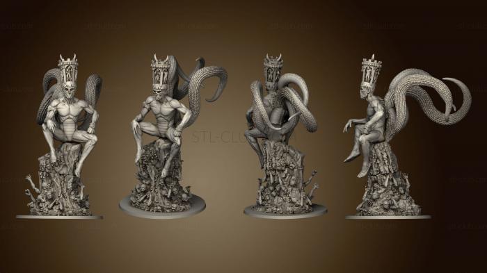 3D model Dante s Inferno King Minos (STL)