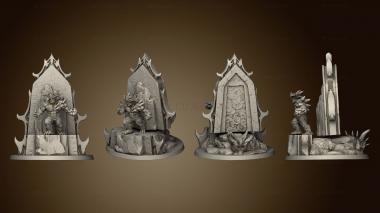 3D model Dante s Inferno Phlegyas (STL)