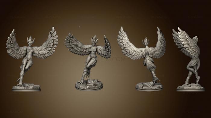 3D model Depths of Savage Atoll KS Harpy A Wing 1 003 (STL)