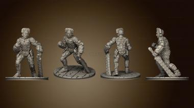 3D model Depths of Savage Atoll KS Temple Guardians Alive A 002 (STL)