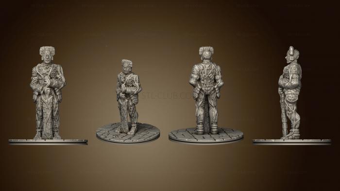 3D мадэль Глубины атолла Сэвидж KS Temple Guardians Alive A 003 (STL)