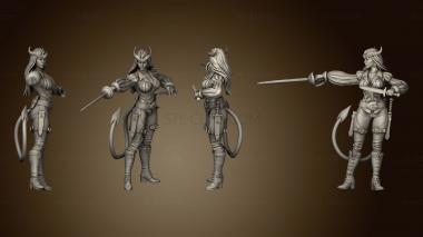 3D model Devilkin Female Rapier 2 Variations (STL)