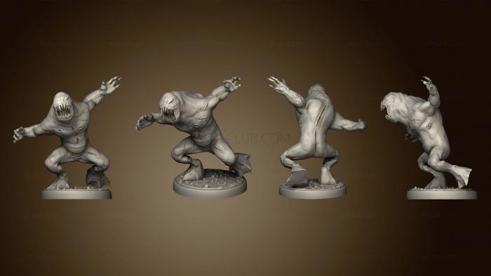 3D model Dimensional Shambler Attacking v 1 (STL)