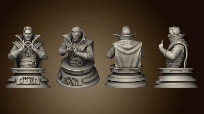 3D model Dr Strange bust (STL)