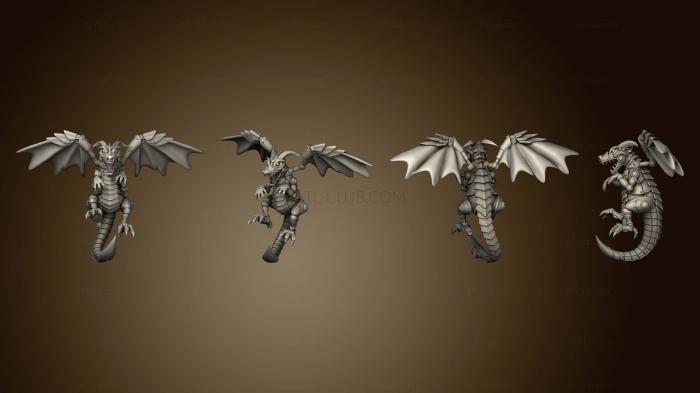 3D model Dragon Whelp Construct (STL)