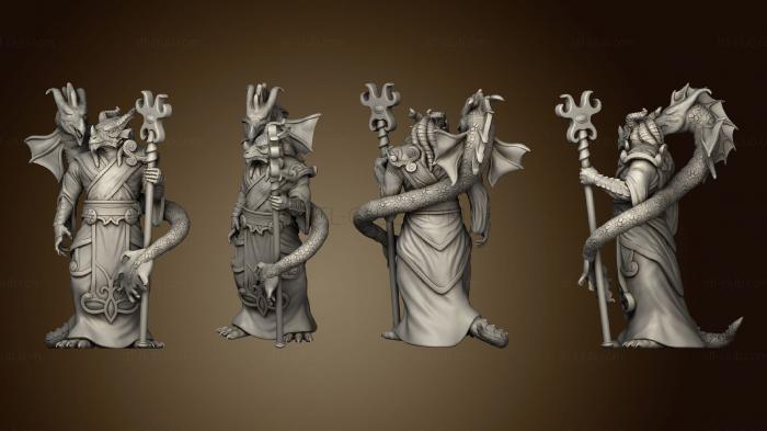 3D model Dragonborn Priest (STL)