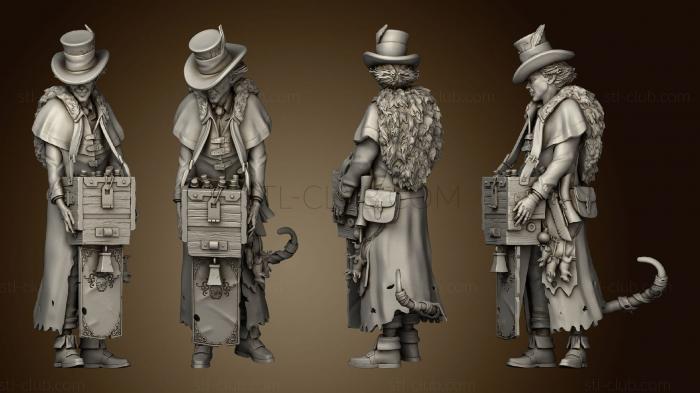 3D model Dungeon Strange Merchant (STL)