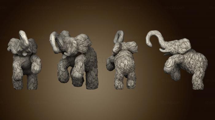 3D model Elephant Topiary 002 (STL)