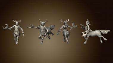 3D model Enchanted Forest Centaur Body 1 003 (STL)