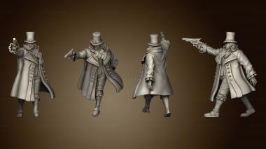 3D model Epic Miniatures City of Dreams Baron Gregory Pistol (STL)