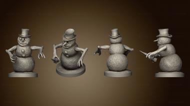 3D model Evil Snowman evil snowman 1 (STL)