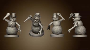 3D model Evil Snowman evil snowman 2 (STL)