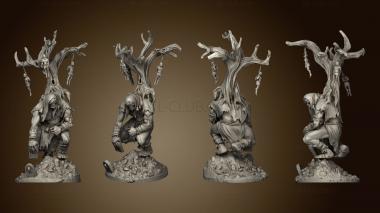 3D model Fantasy Grave Creature (STL)