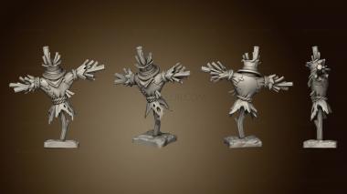 3D model farm scarecrow (STL)