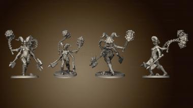 3D model Female Knights of Hell 1 (STL)