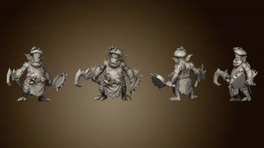 3D model Fishfolk Tavern Cook (STL)