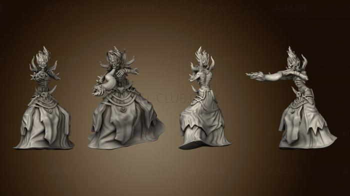 3D model Flame Lich Magic (STL)