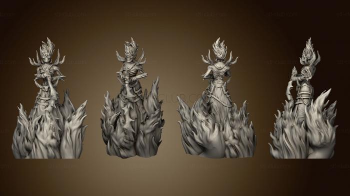 3D model Flame Lich Resurrection (STL)