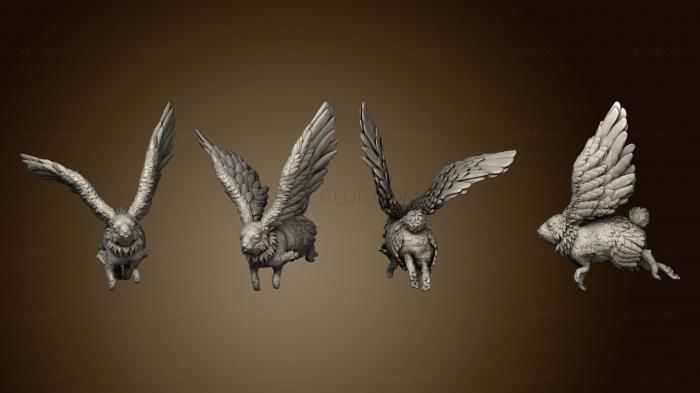 3D model Flying Rabbit Airborn Small (STL)