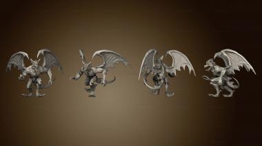 3D model Gargoyle Roaming Large (STL)