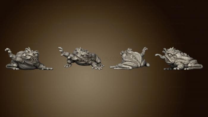 3D model giant toad 02 (STL)