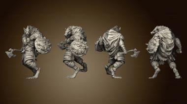 3D model Gnoll Death Pledge v 2 (STL)