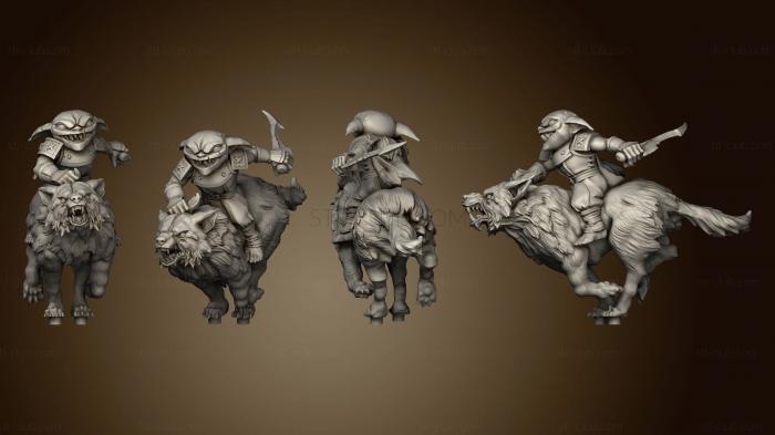 3D model goblin archer 2 (STL)