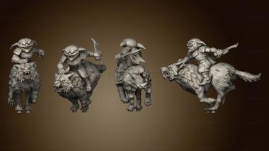 3D model goblin archer 2 (STL)