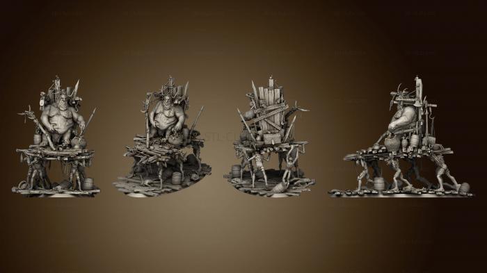 3D model Goblin Palanquin (STL)