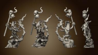 3D model Goblin Shaman 01 (STL)