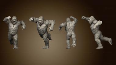 3D model Godzilla vs Kong Diorama kong (STL)