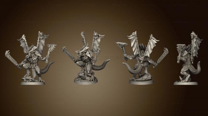 3D model Goldmaw Lizards Xol toa Prince (STL)