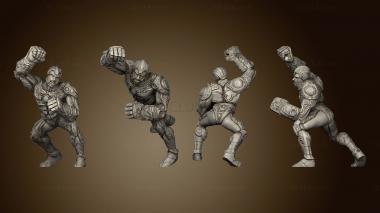 3D model Golem Adamantine no Base (STL)