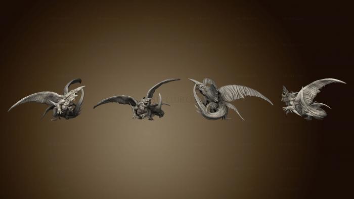 3D model Great Tide Pale Dragon (STL)