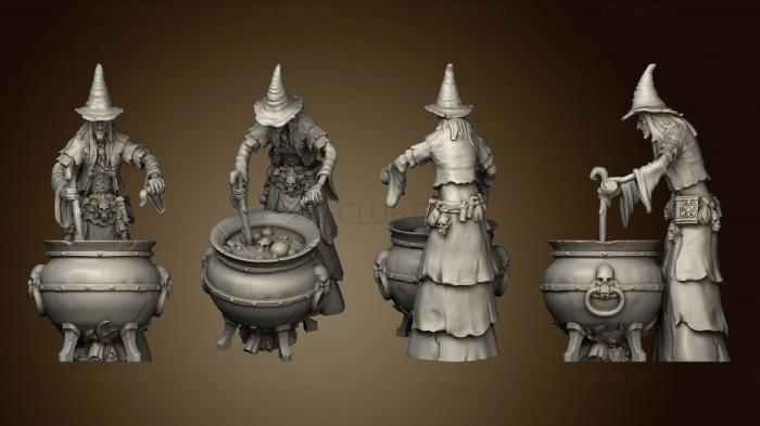 3D model Green Hag Cauldron (STL)