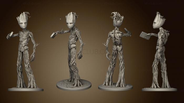 3D model groot teenager 2 (STL)