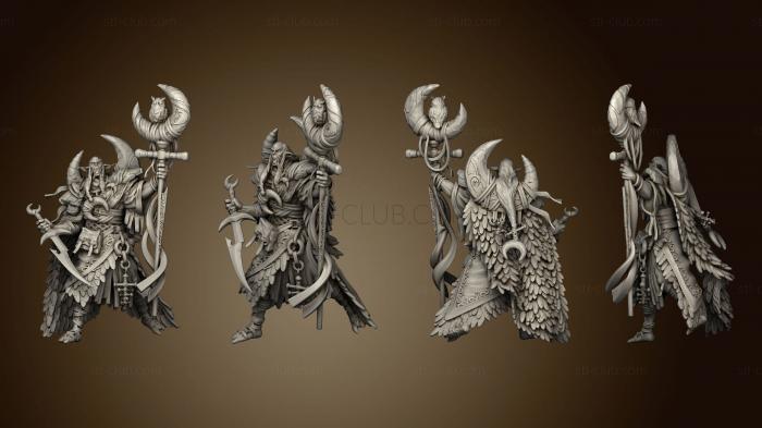 3D model Grovebred Druid Pose 01 body (STL)