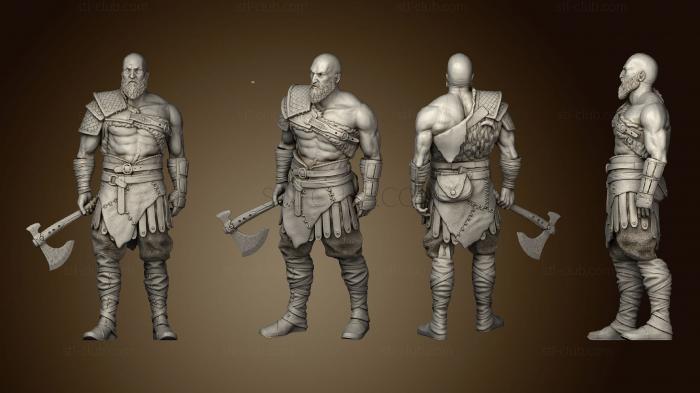 3D model Grumpy Kratos FDM (STL)