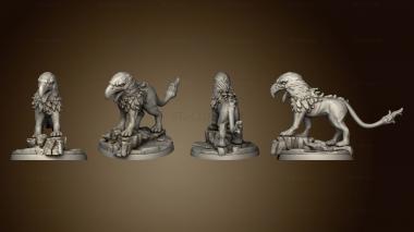 3D model Gryph hounds 01 (STL)