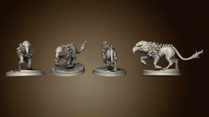 3D model Gryph hounds 03 (STL)