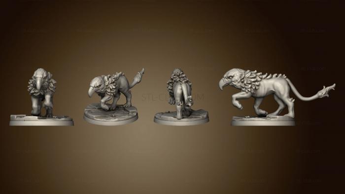 3D model Gryph hounds 05 (STL)