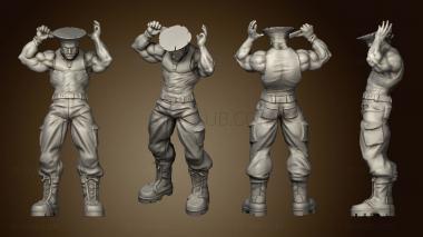 3D model guile (STL)