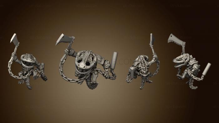 3D model Hanzaki Skeleton Kama (STL)